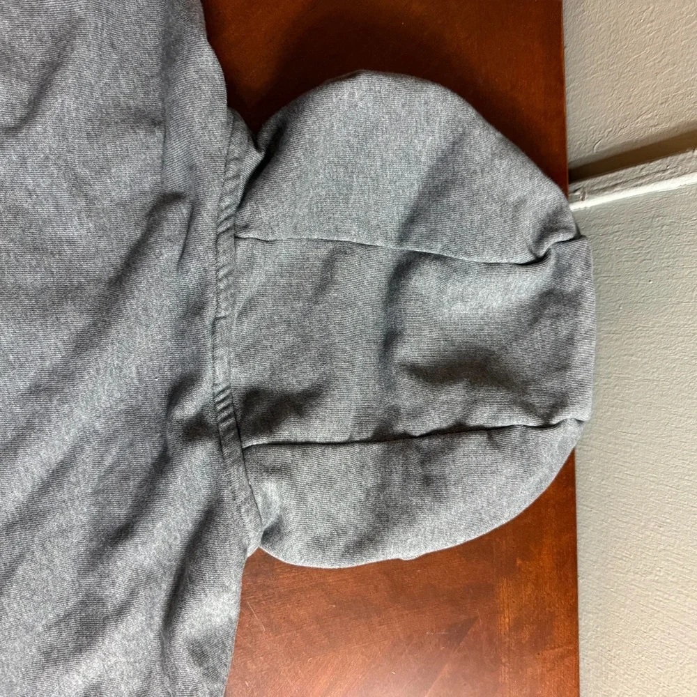 Nike Dri-Fit Full Zip Hoodie XXL‎ Standard Fit Gray Swoosh Sweatshirt